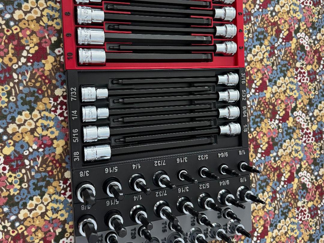 Icon Modular Allen/Torx Socket Organizers- Style 4