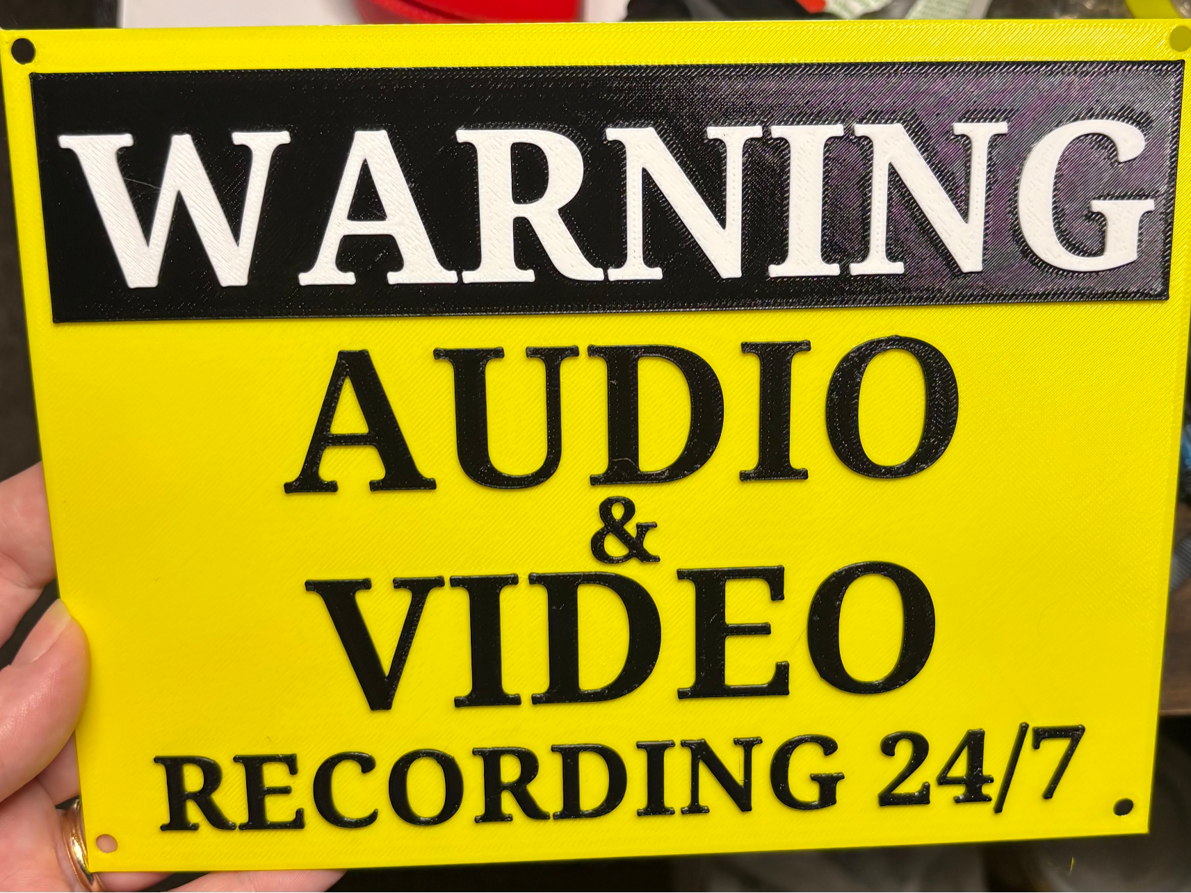 WARNING SIGN