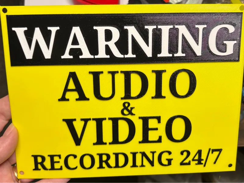 WARNING SIGN