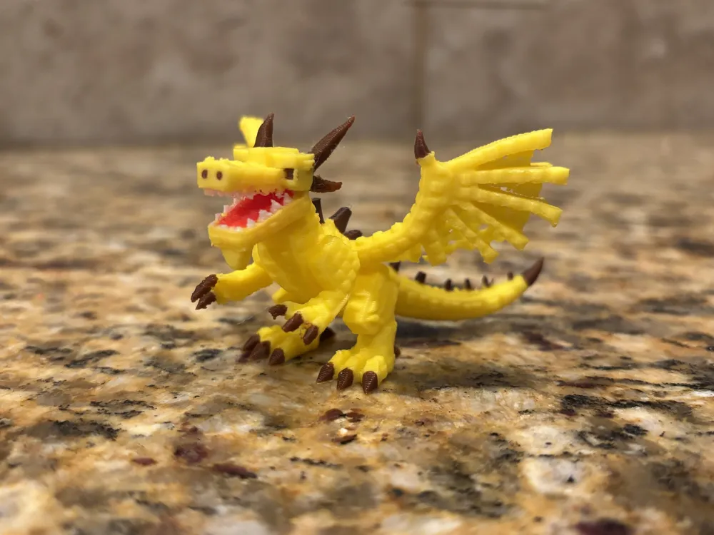 3Dプリント ドラゴンカネロニは脳腐を盗む - 無料3Dモデル -MakerWorld