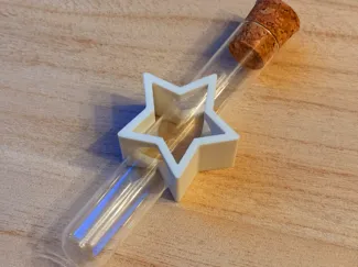 Clip-on Star for 20mm test tube