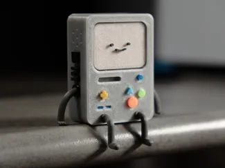 BMO (sitted and chill) from Adventure Times
