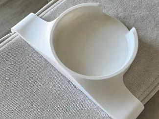 Square Lovesac Cup Holder