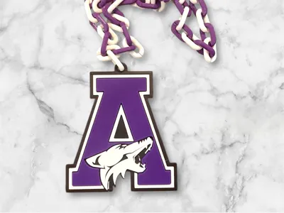 Block A Coyote Necklace