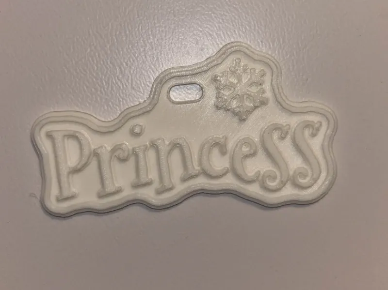 Princess Key-Chain ( Winter Time )