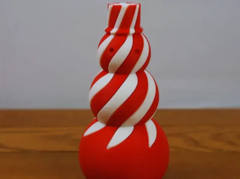 Snowman - passthrough christmas fidget
