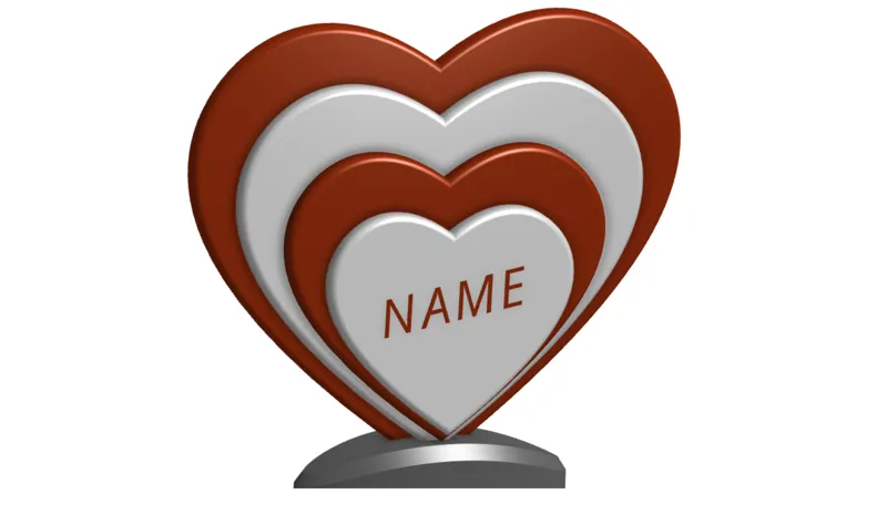 Love's Emblem whit name
