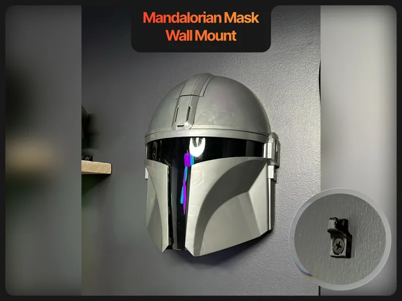 Mandalorian Mask Wall Mount