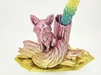 Pot à crayons renard fantasy « Amber » — photo 2