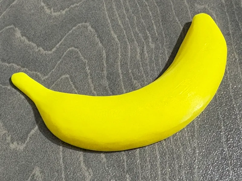 Banana fridge magnet