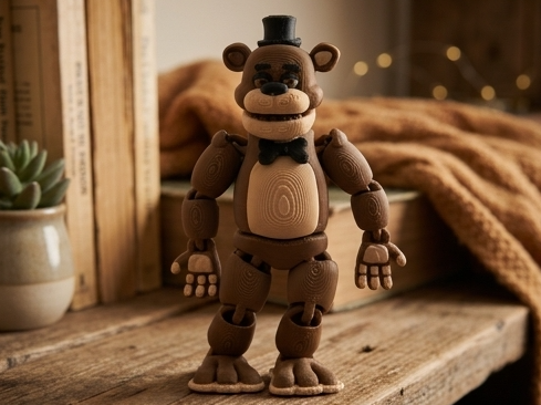 Freddy Fazbear Flexi Toy - Five Nights at Freddy’s