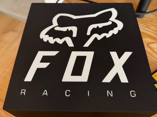 FOX Racing Square Lightbox Lamp – Full Logo