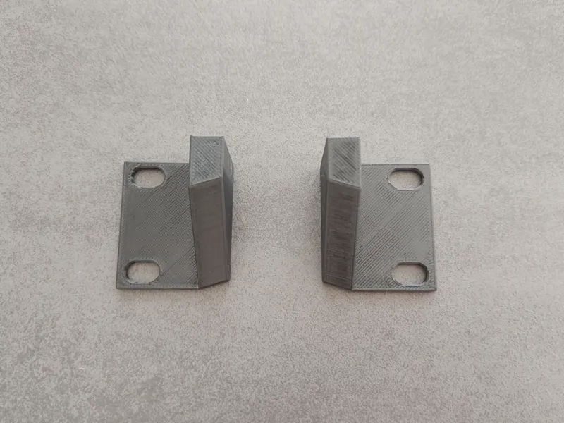 19inch 1U support brackets for equipment
