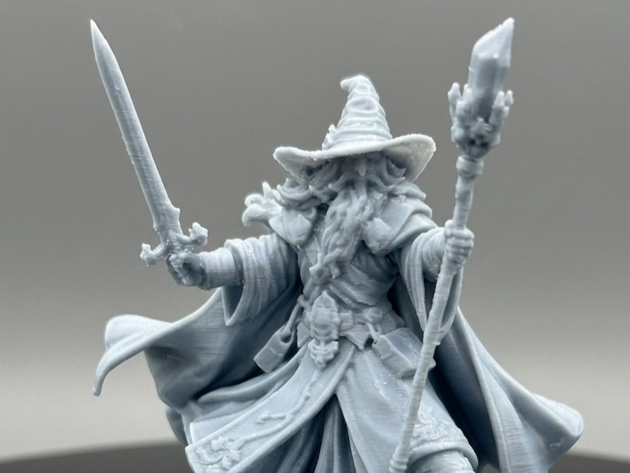 Stormcaller Wizard - Epic D&D Character Miniature