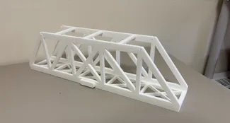 Model Truss Bridge (OH, OO Scale)