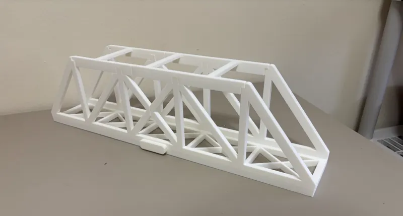Model Truss Bridge (OH, OO Scale)