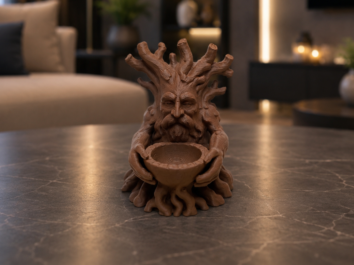 Waldhueter "Schalenast" mit grosser Opferschale