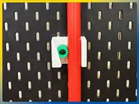 Support balai à gravité pour panneau IKEA Skadis — photo 1