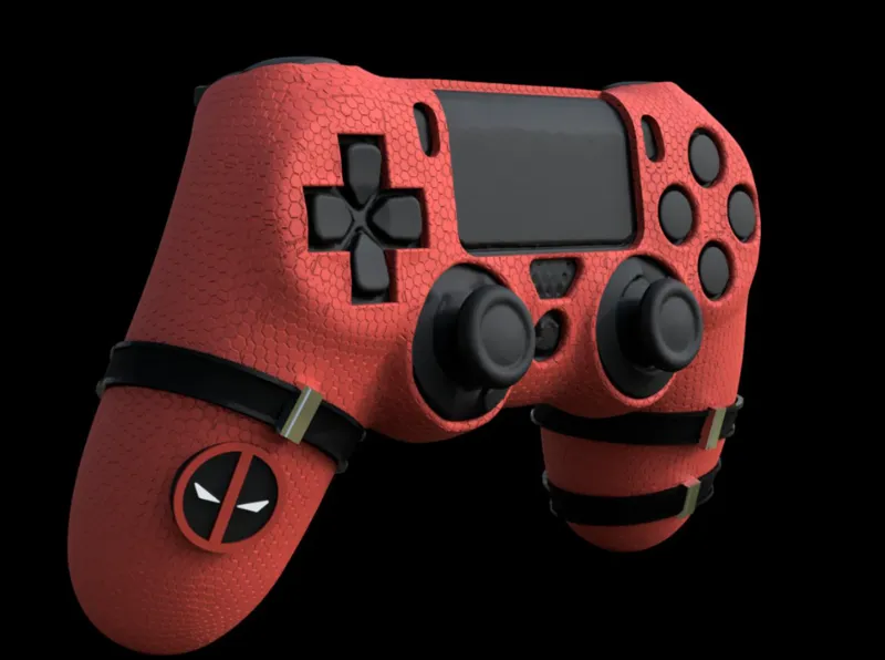 Deadpool ps4 controller case