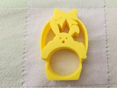Easter Basket Lindt Chocolate Holder
