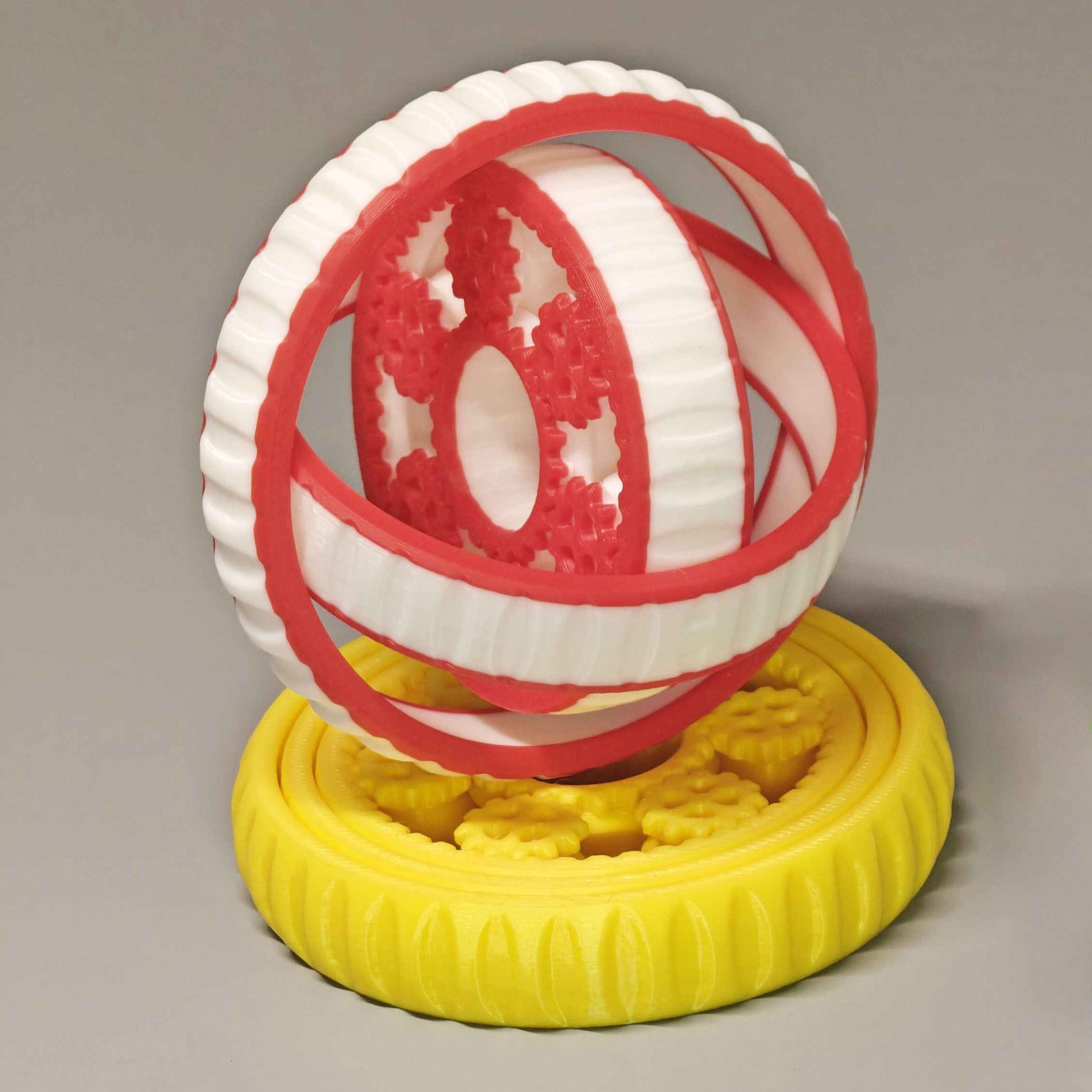 Miniatura 3 do modelo 3D 行星齿轮和旋转陀螺结合 解压指尖陀螺 TA7直纹