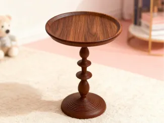 Dollhouse 1:12 Miniature Side Table Dessert Stand