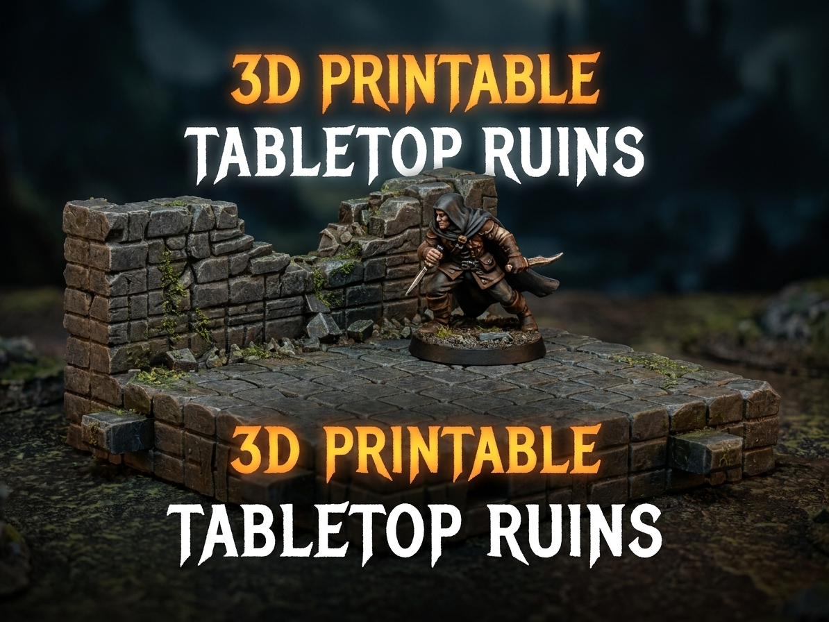 The Shifted Streets - Modular Tabletop Ruins Tile
