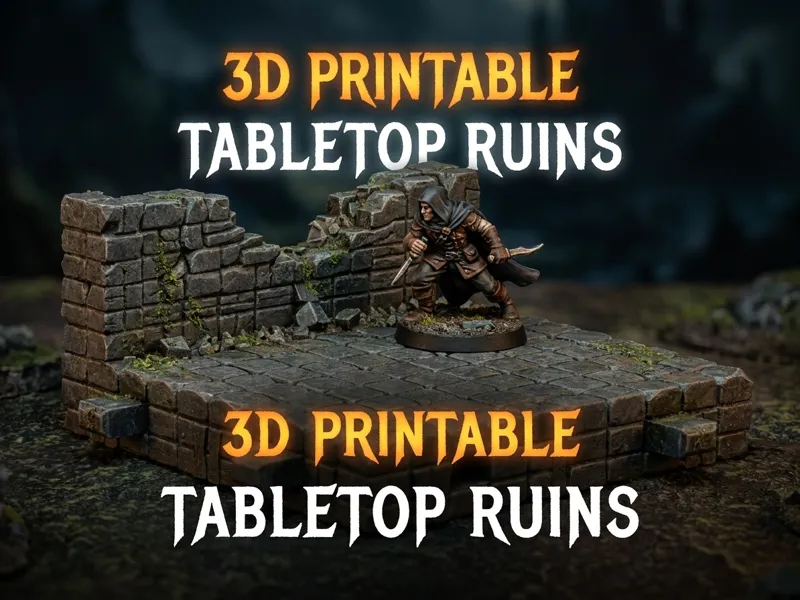 The Shifted Streets - Modular Tabletop Ruins Tile