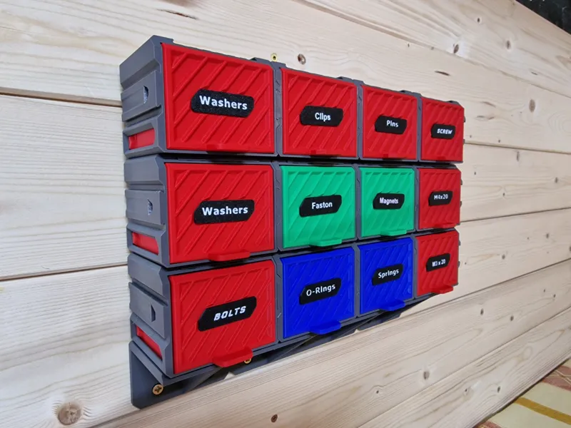 Small parts organizer
