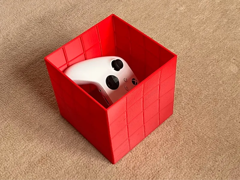 Lightweight storage cube box 140x140x143mm