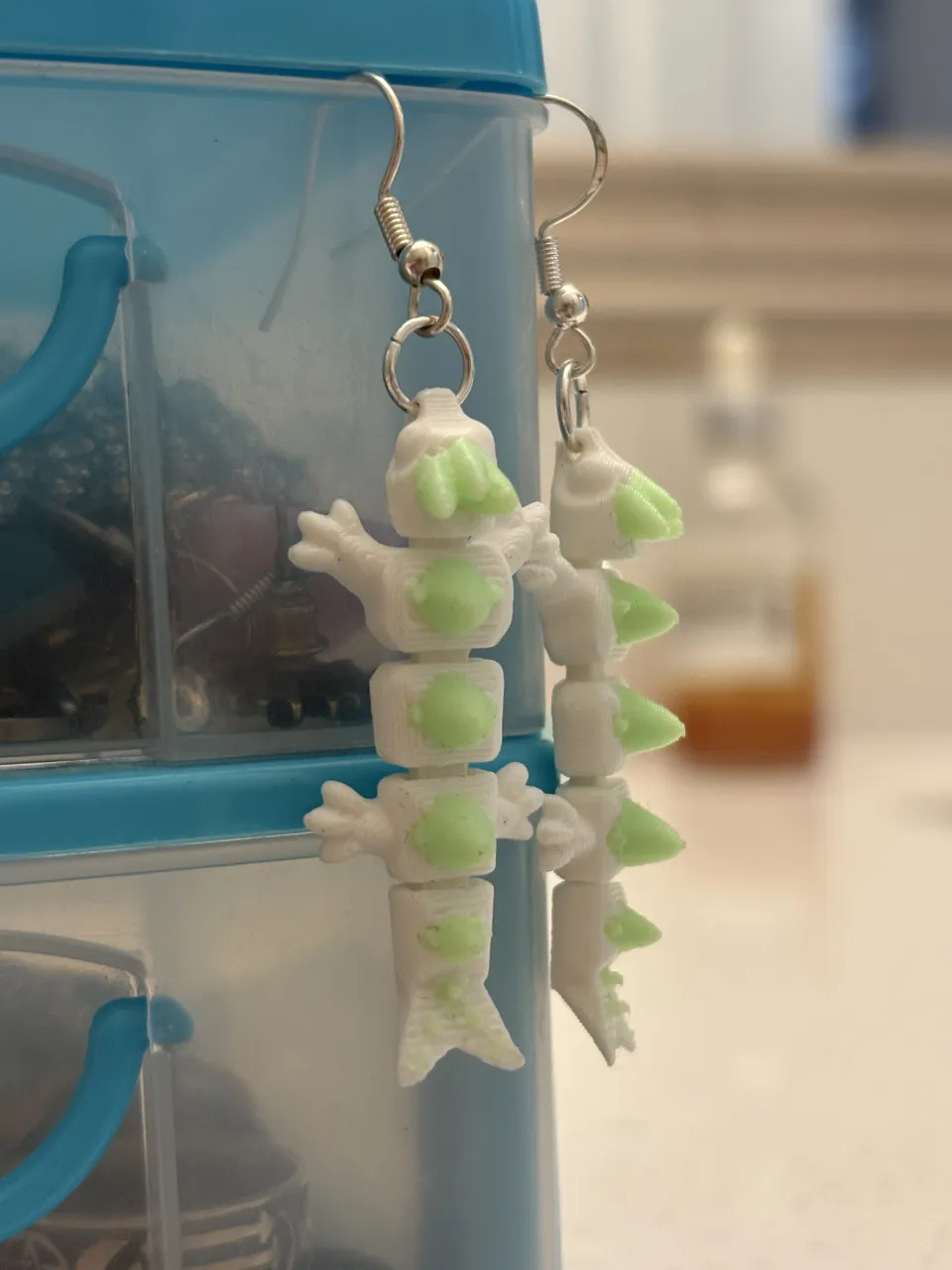 Dragon Earrings view 2
