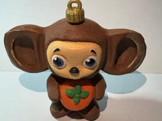 USSR Christmas tree decoration - Cheburashka