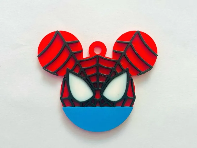 Portachiavi/Addobbo albero di Natale - Spiderman