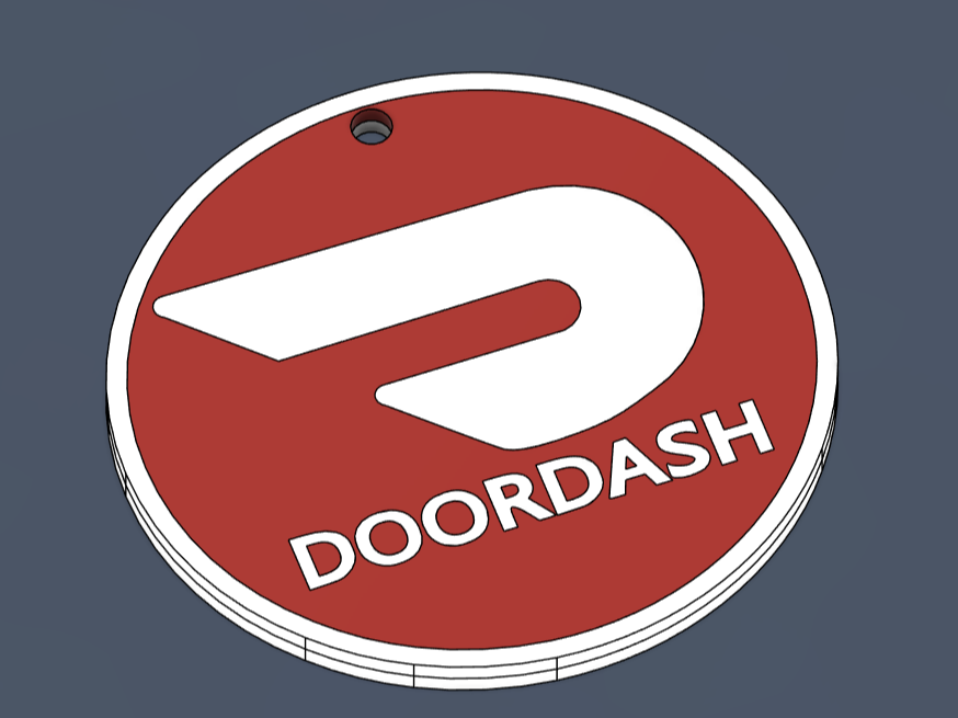 Door Dash Earring 