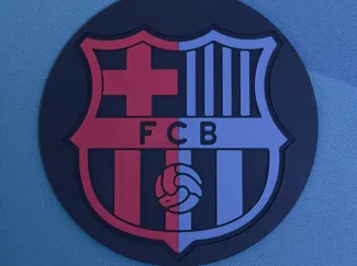FC Barcelona Logo Blue/Red