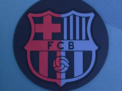 FC Barcelona Logo Blue/Red