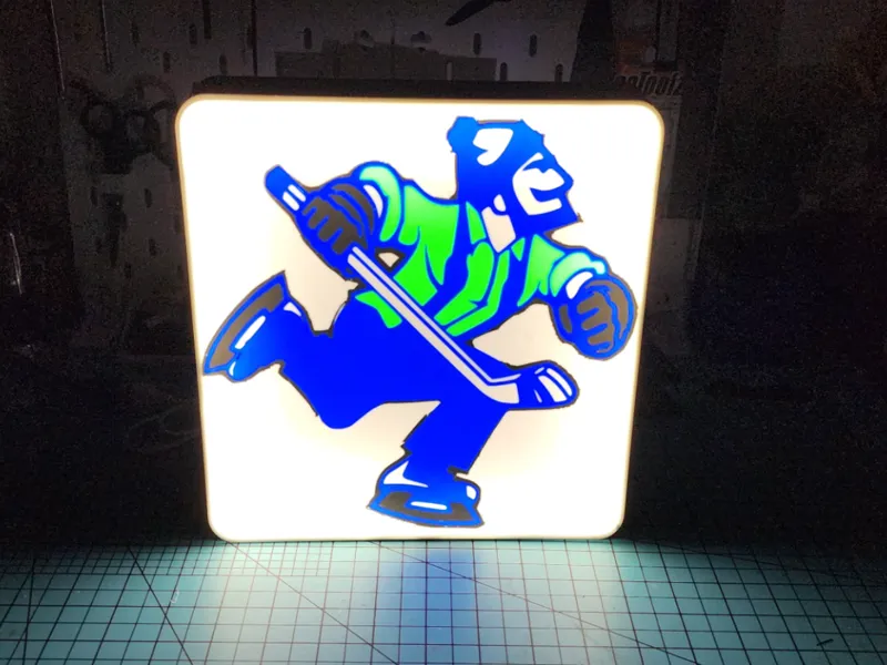 Johnny Canuck Lightbox 
