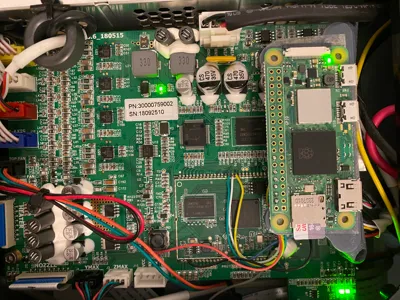 Raspberry Pi Zero mount for Adventurer 3 (Klippventurer)