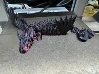 Bébé dragon aux ailes de cristal (v3) — photo 2