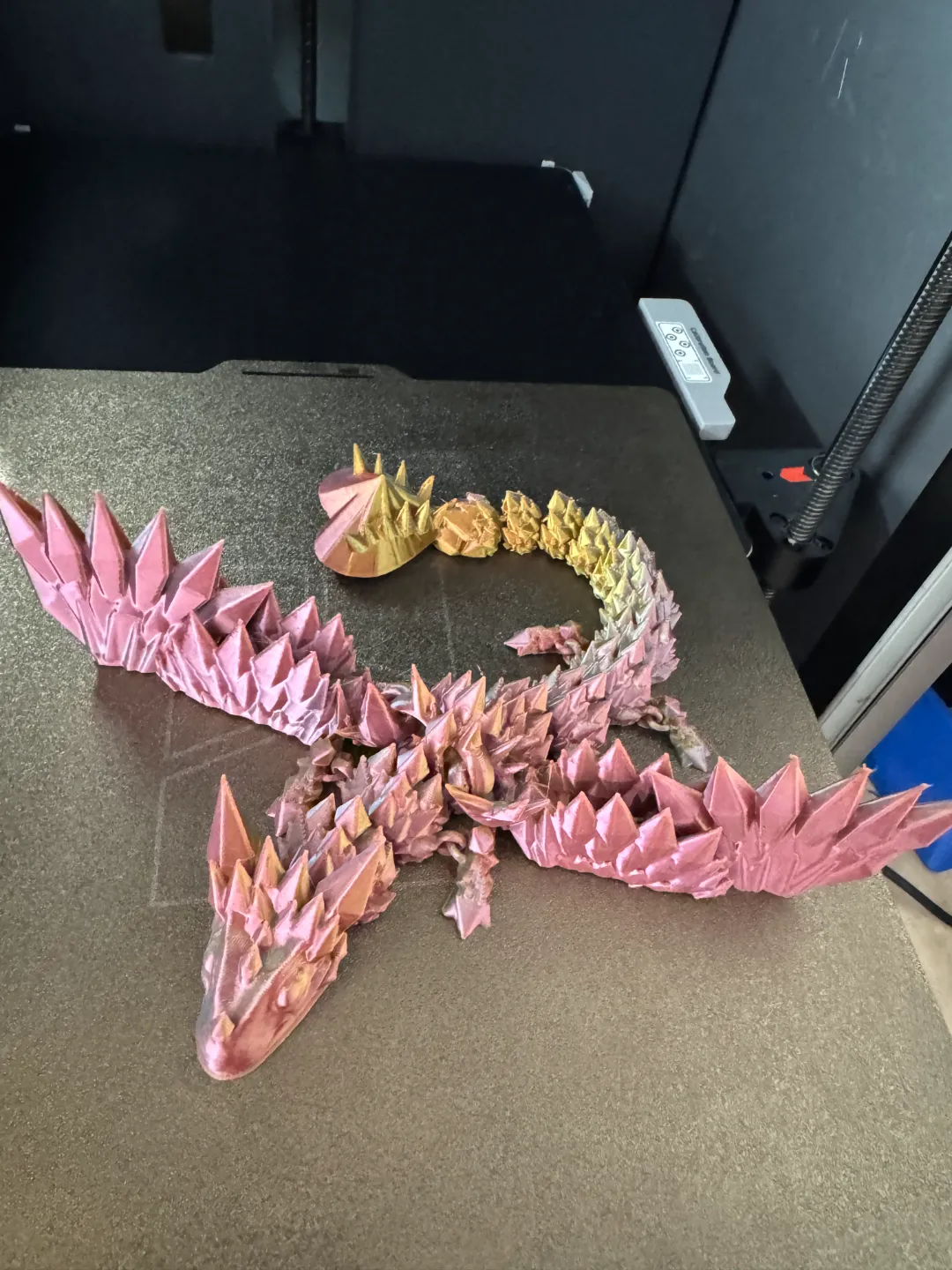 Baby Crystal Wing Dragon With Heart Tail V3 view 2