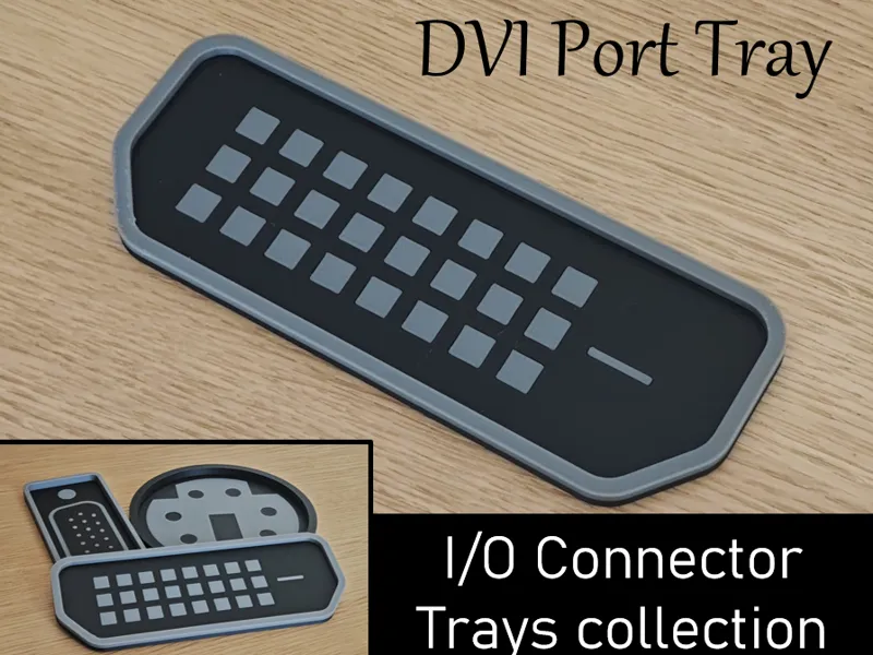 [I/O Connector Trays] - DVI Port Tray
