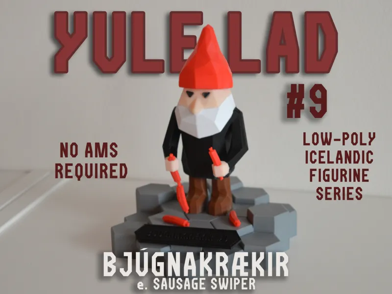 Bjúgnakrækir - Icelandic Yule Lad Series