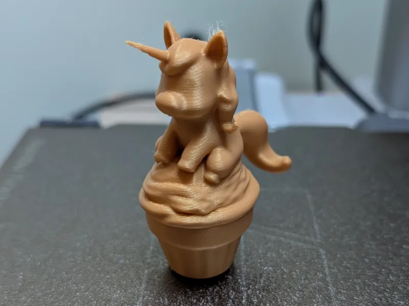 Unicorn on a cupcake