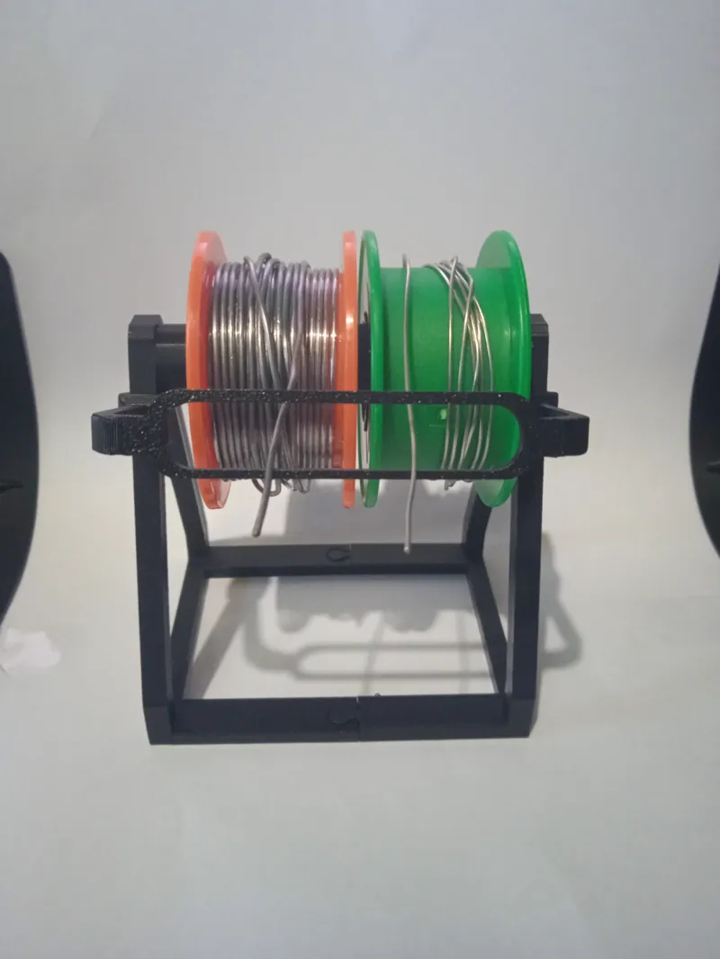 Solder spool holder