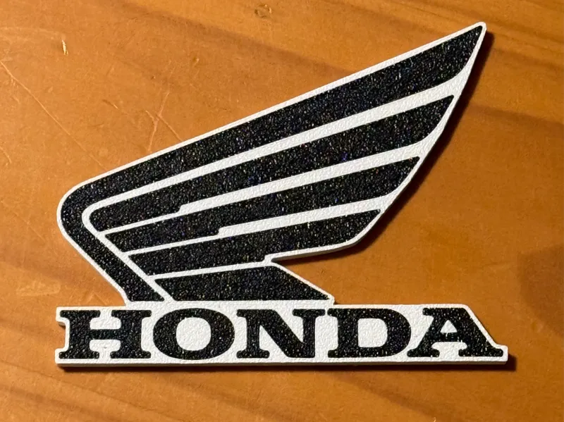 Honda Motorsport color customizable tag
