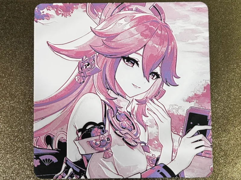Cuadro Yae Miko Genshin Impact