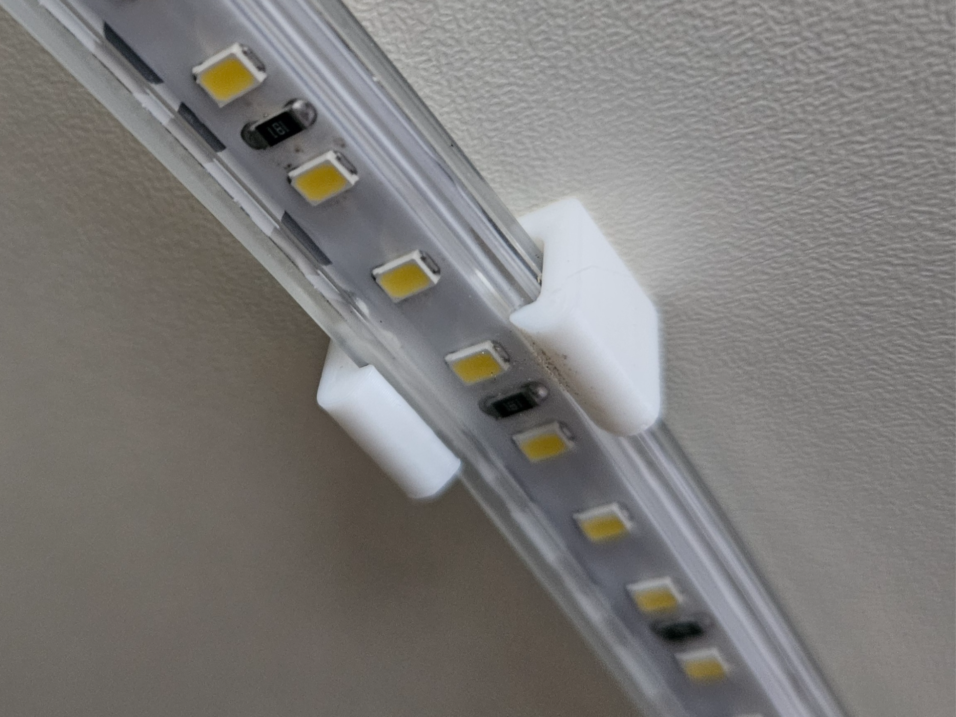 Clip fissaggio per striscia LED