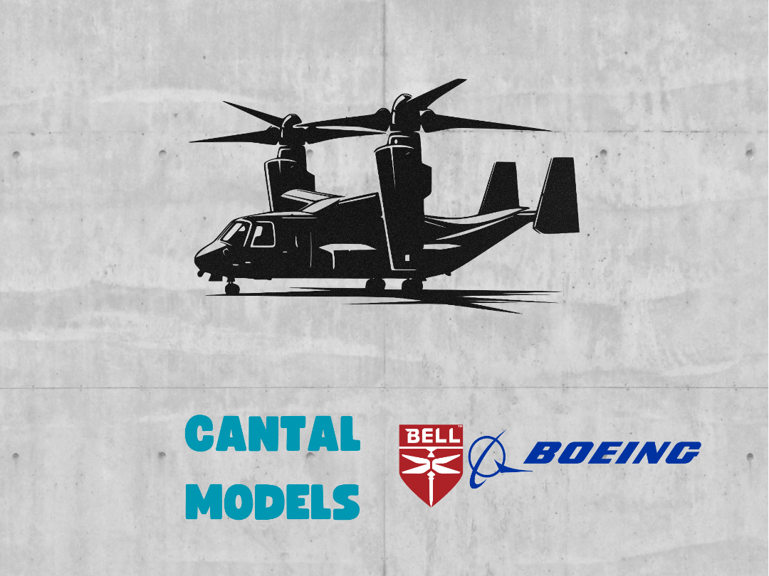 V-22 OSPREY MILITARY HELICOPTER #2 | 2D WALL ART