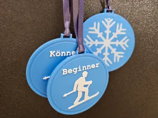 Ski-Medaille