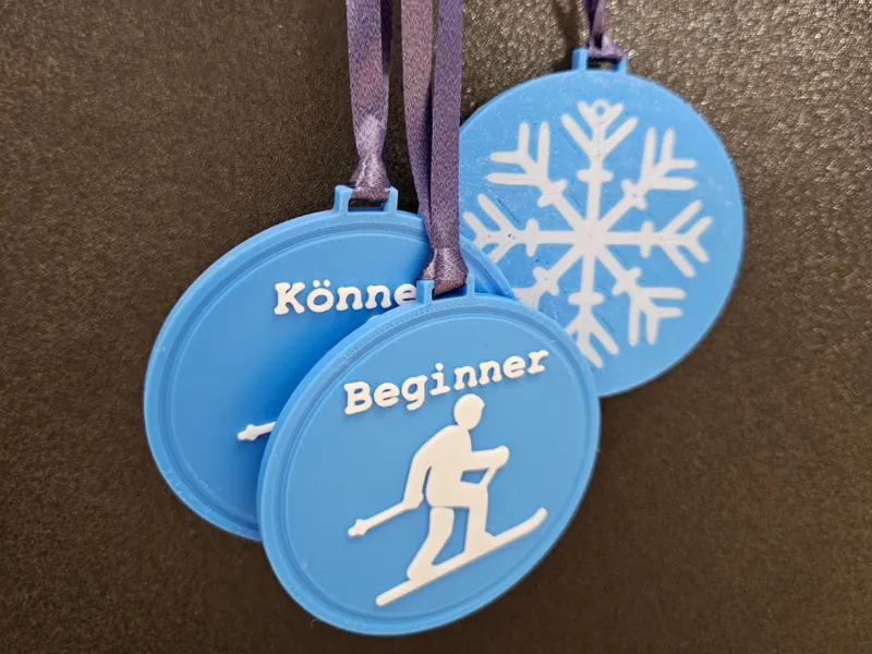 Ski-Medaille